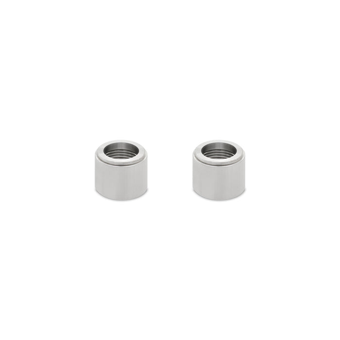 Mishimoto MMWB-38 3/8" NPT Weld-on Bung, Aluminum, Pack of 2
