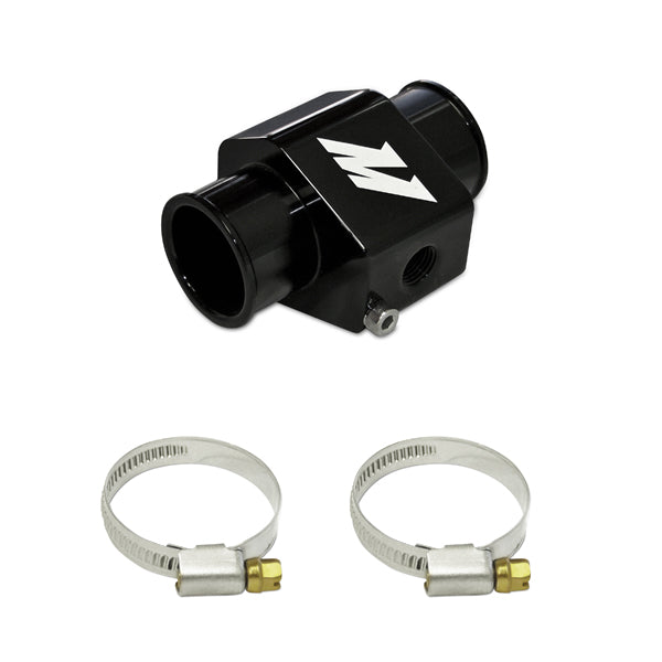 Mishimoto MMWHS-28-BK Water Temperature Sensor Adapter - 28mm