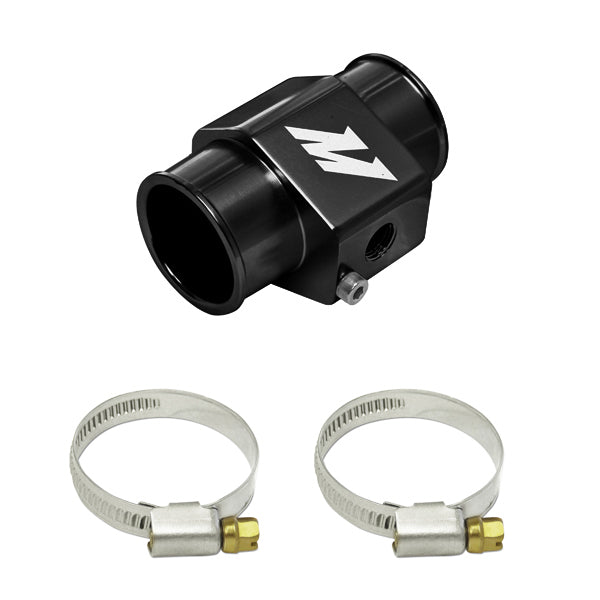 Mishimoto MMWHS-34-BK Water Temperature Sensor Adapter - 34mm