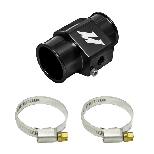 Mishimoto MMWHS-38-BK Water Temperature Sensor Adapter - 38mm