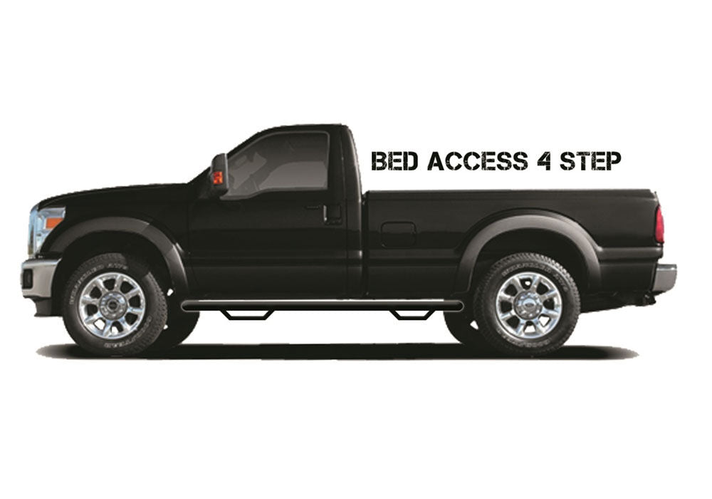 N-Fab Nerf Step W2W with Bed Access | 2 Steps, 8' Bed Regular Cab, 2007 Classic | Chevy Silverado/GMC Sierra 1500/2500 (1999-2007) | P/N C9984RC-4-TX, view 4