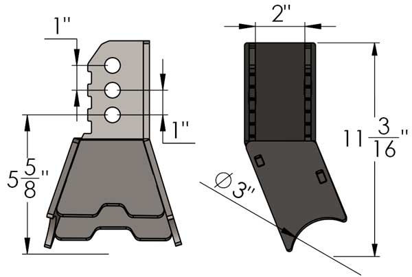 Universal Axle Bracket Kit
