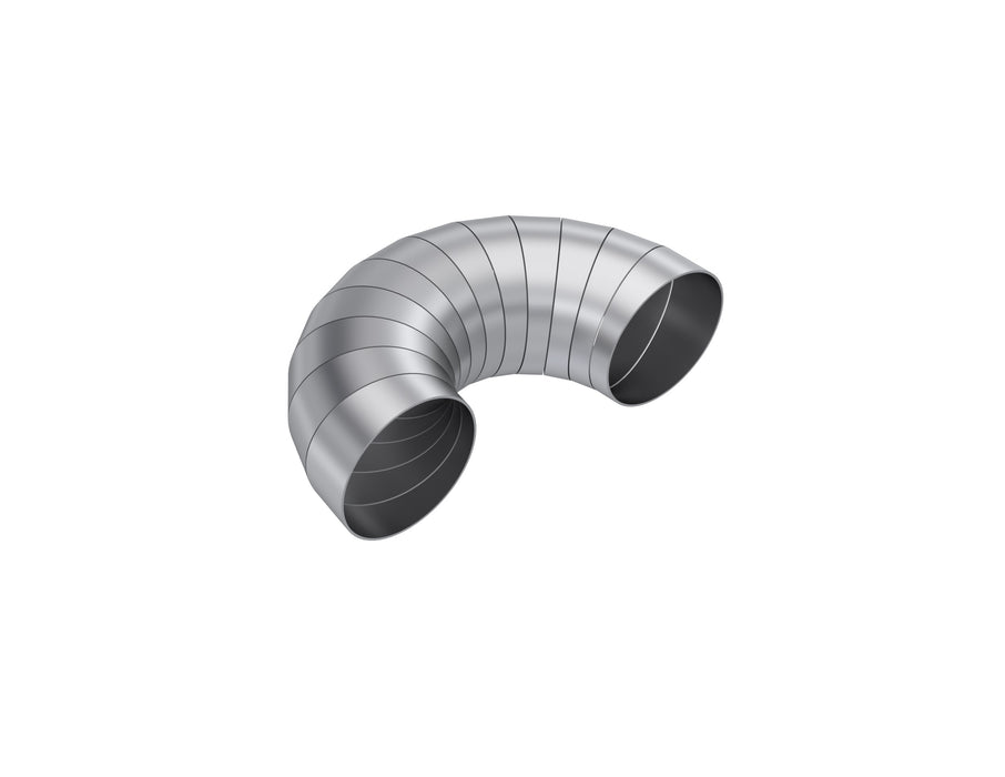 T304 Stainless steel, 3.5" diameter, 180 Degree, Pie Cut Kit