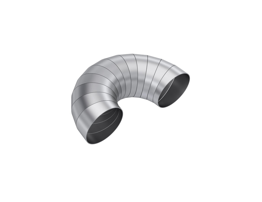 T304 Stainless steel, 4" diameter, 180 Degree, Pie Cut Kit
