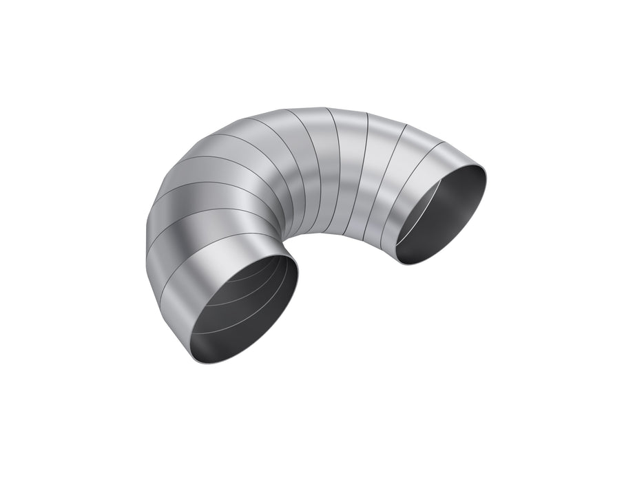 T304 Stainless steel, 5" diameter, 180 Degree, Pie Cut Kit