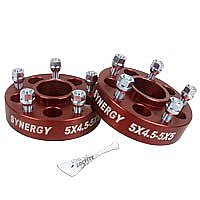 Synergy Jeep Hub Centric Wheel Adapters 5X4.5 to 5X5 1.50 Inch Width