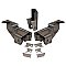Synergy Jeep JK / JKU 2 Door Rear Stretch Bracket Kit