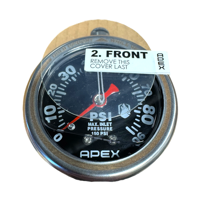 APEX Designs Gauge Lens Protector | P/N X02-08-013