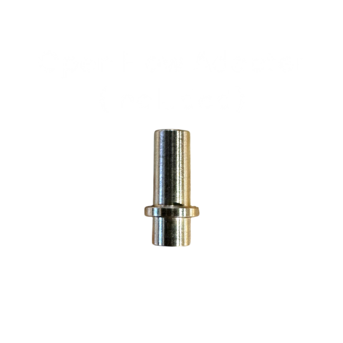 APEX Designs High Flow Push-On Chuck - 3/8 O.D. Hose (Dual Flow) | P/N X02-12-002