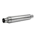 T304 Stainless Steel Resonator;  2.5" Inlet/Outlet;  22" Body; 4” OD; 26" Overall Length