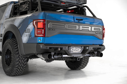 2017 - 2020 Ford Raptor Bomber Rear Bumper, view 2