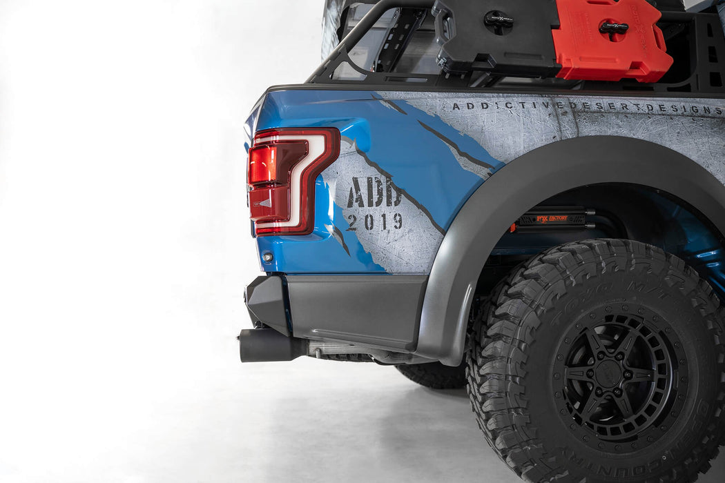 2017 - 2020 Ford Raptor Bomber Rear Bumper, view 5