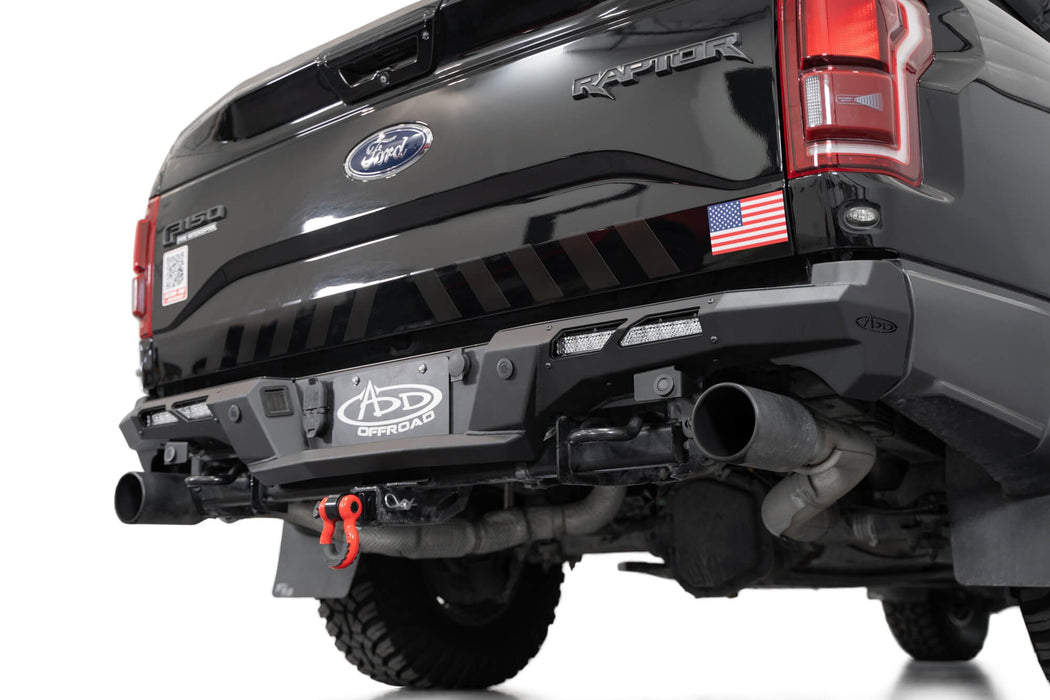 2017-2020 F-150 Raptor Phantom Rear Bumper, view 6
