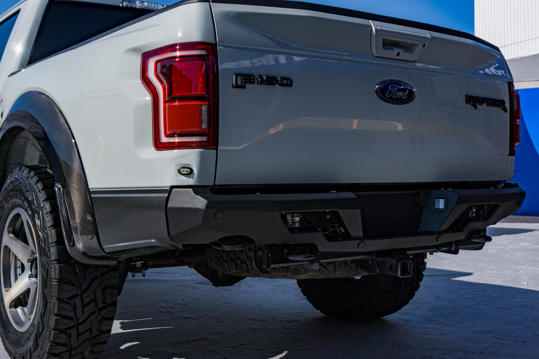 2017 - 2020 Ford Raptor Stealth Fighter Rear Bumper, view 3