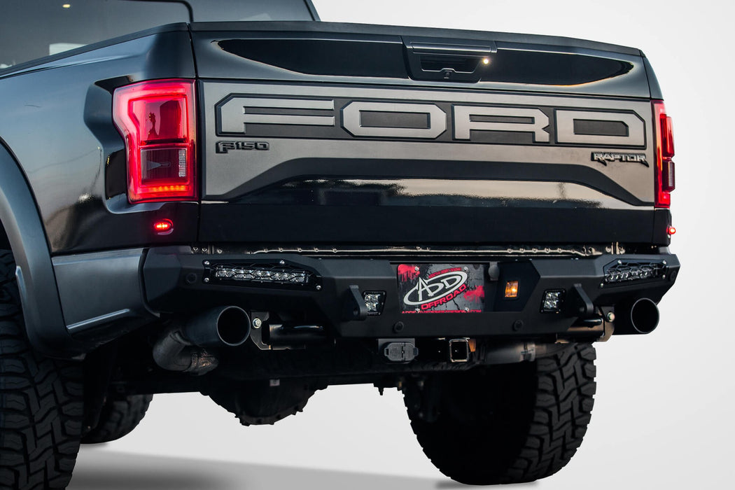 2017 - 2020 Ford Raptor HoneyBadger Rear Bumper, view 3