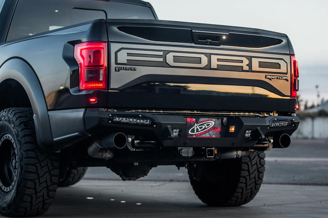 2017 - 2020 Ford Raptor HoneyBadger Rear Bumper, view 5