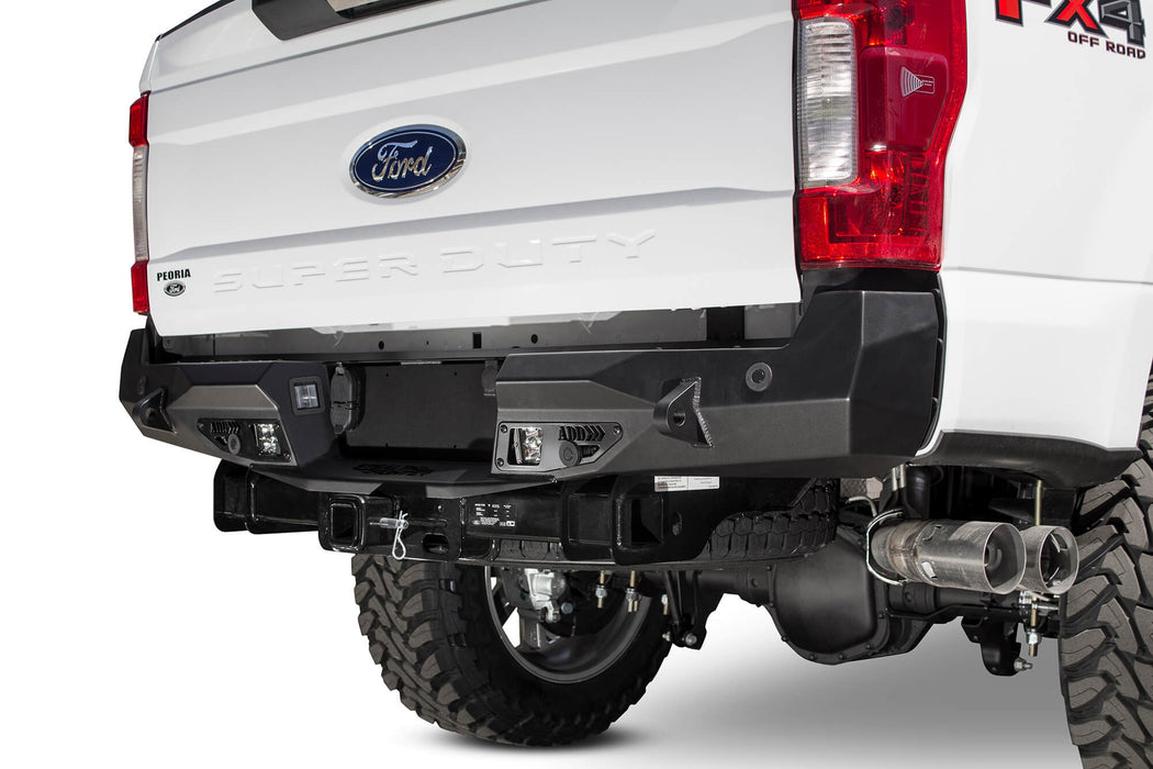 2017 - 2019 Ford Super Duty Stealth Fighter Rear Bumper, view 4