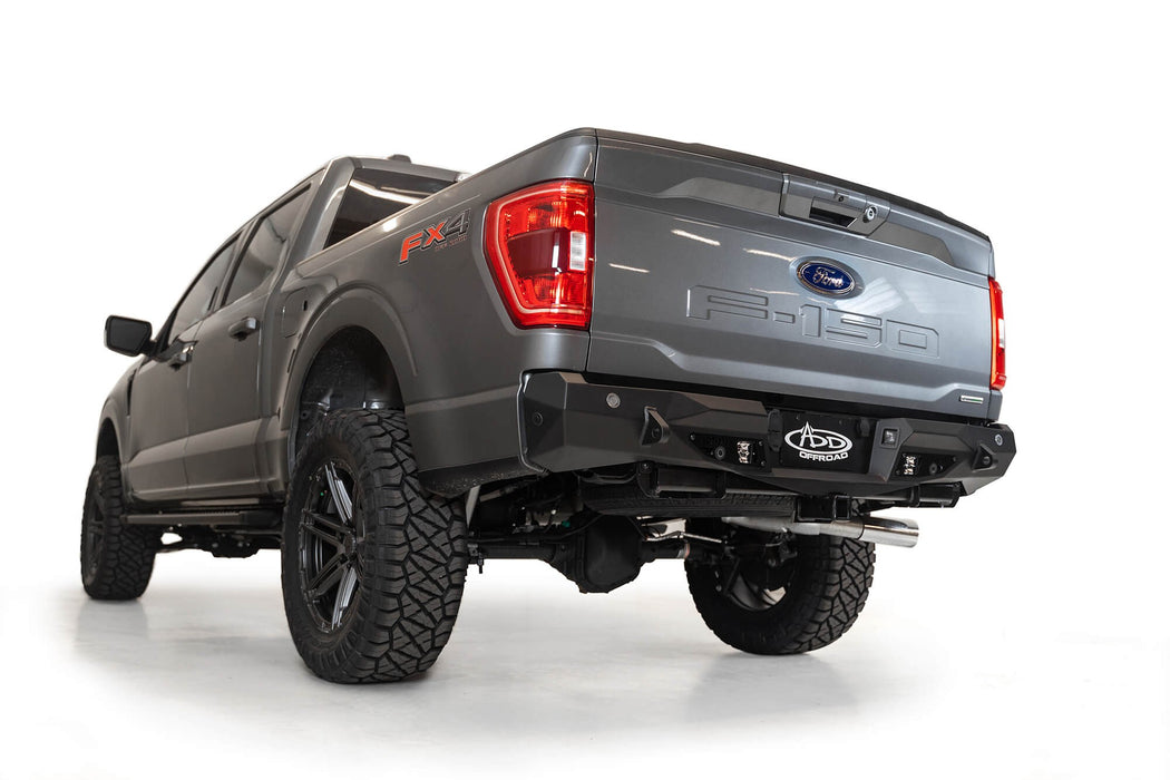 2021 - 2023 Ford F-150 Stealth Fighter Rear Bumper, view 6