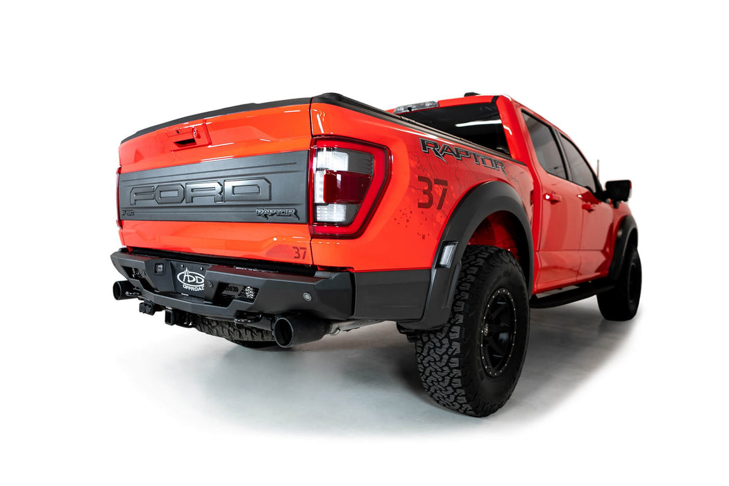 2021 - 2023 Ford Raptor Stealth Fighter Rear Bumper, view 5