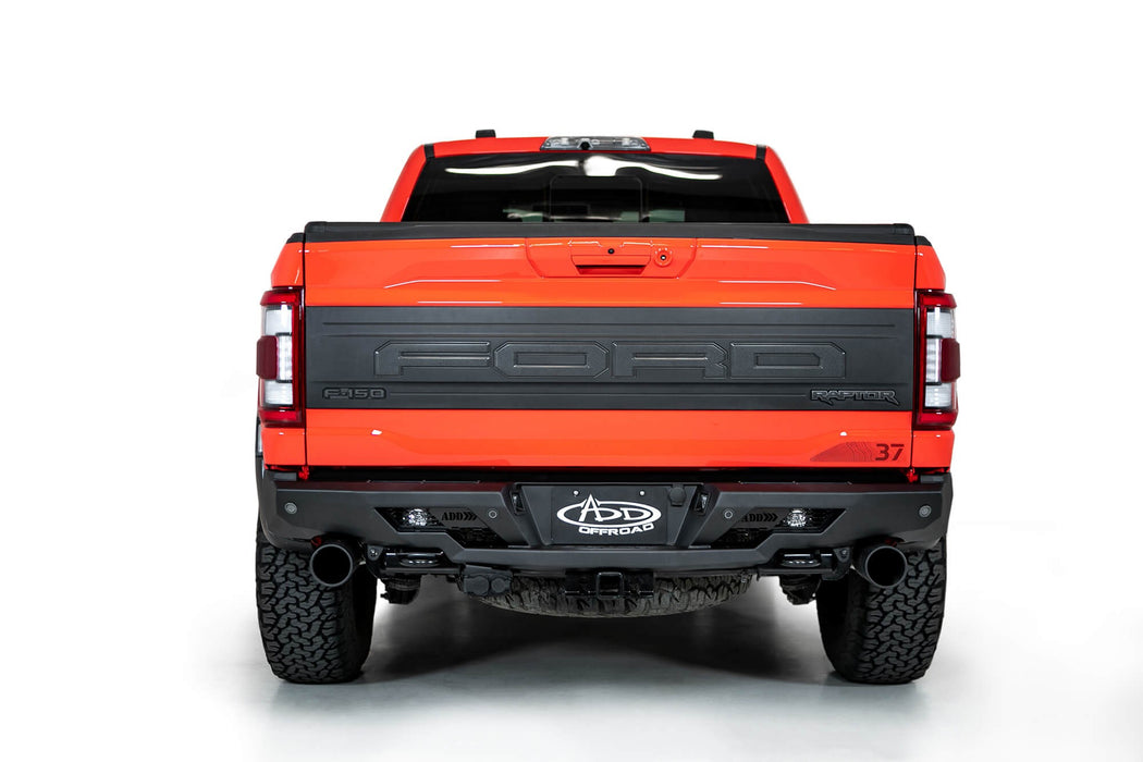 2021 - 2023 Ford Raptor Stealth Fighter Rear Bumper, view 7