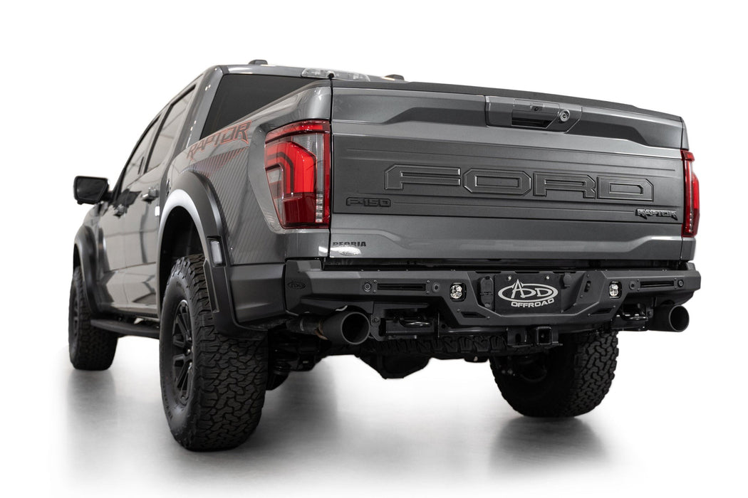 2021+ Ford F-150 Raptor Rock Fighter Rear Bumper, view 6
