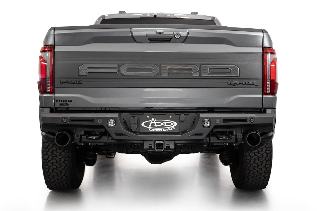 2021+ Ford F-150 Raptor Rock Fighter Rear Bumper, view 7
