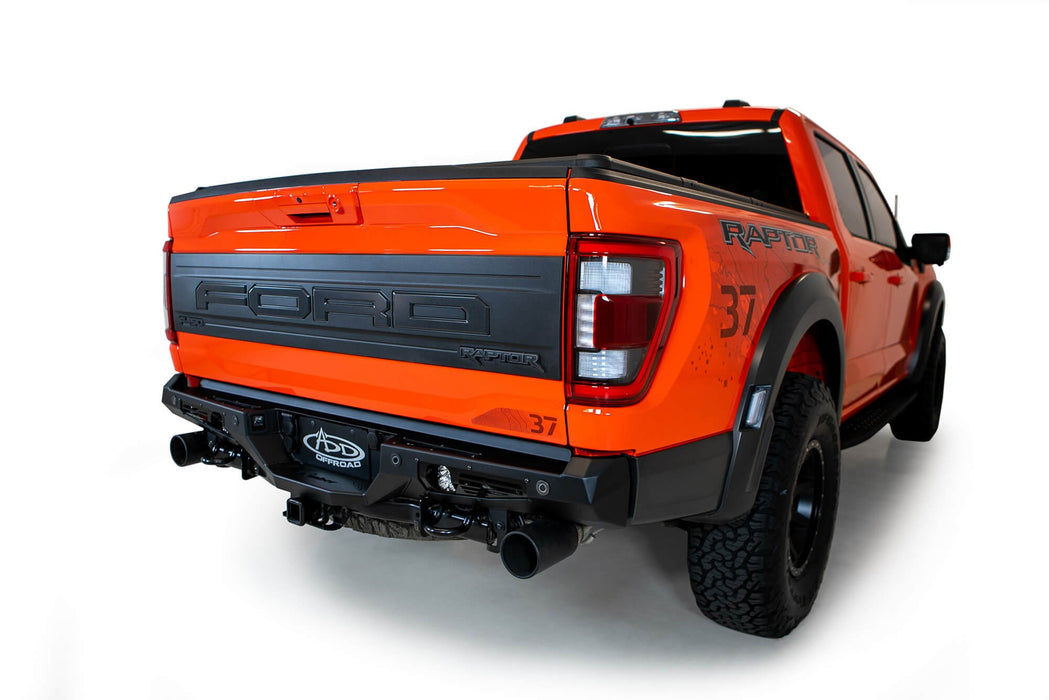 2021 - 2023 Ford Raptor Bomber Rear Bumper, view 3