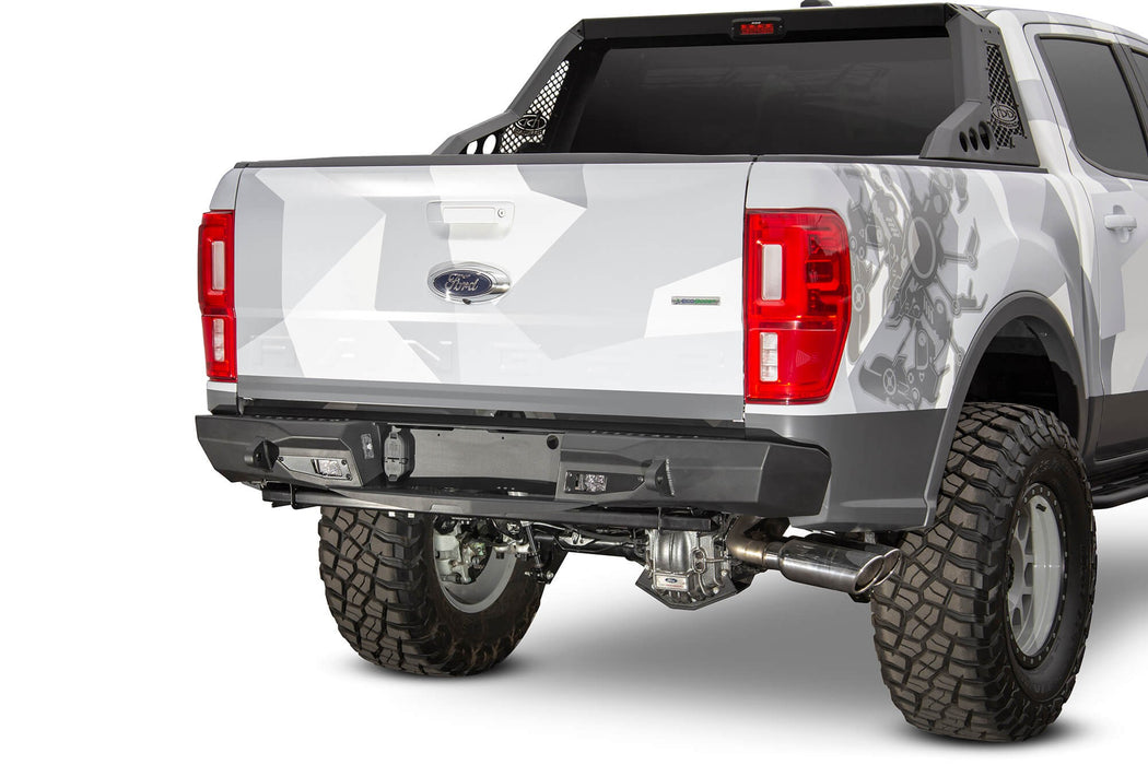 2019 - 2022 Ford Ranger Stealth Fighter Rear Bumper, view 2