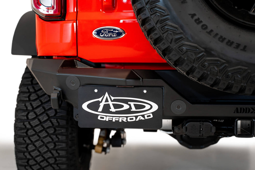 2021 - 2023 Ford Bronco Rock Fighter Rear Bumper, view 2