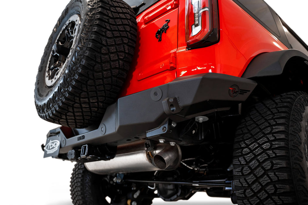 2021 - 2023 Ford Bronco Rock Fighter Rear Bumper, view 5