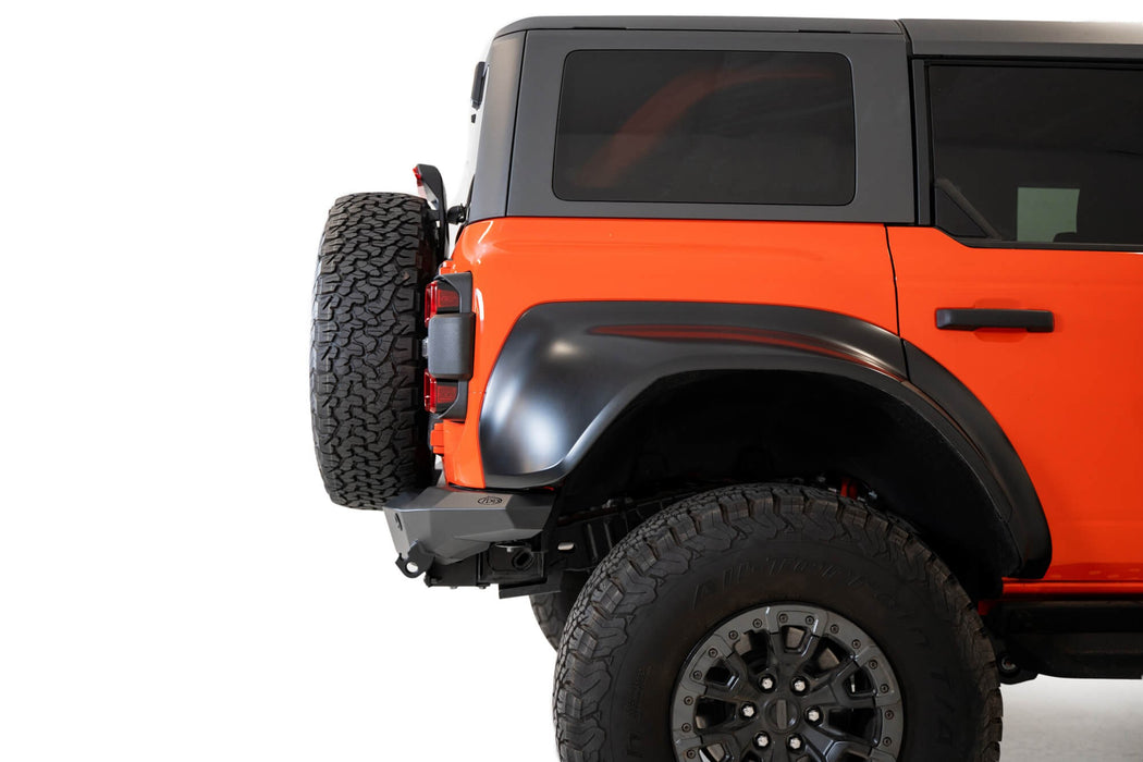 2022 - 2023 Ford Bronco Raptor Rock Fighter Rear Bumper, view 4