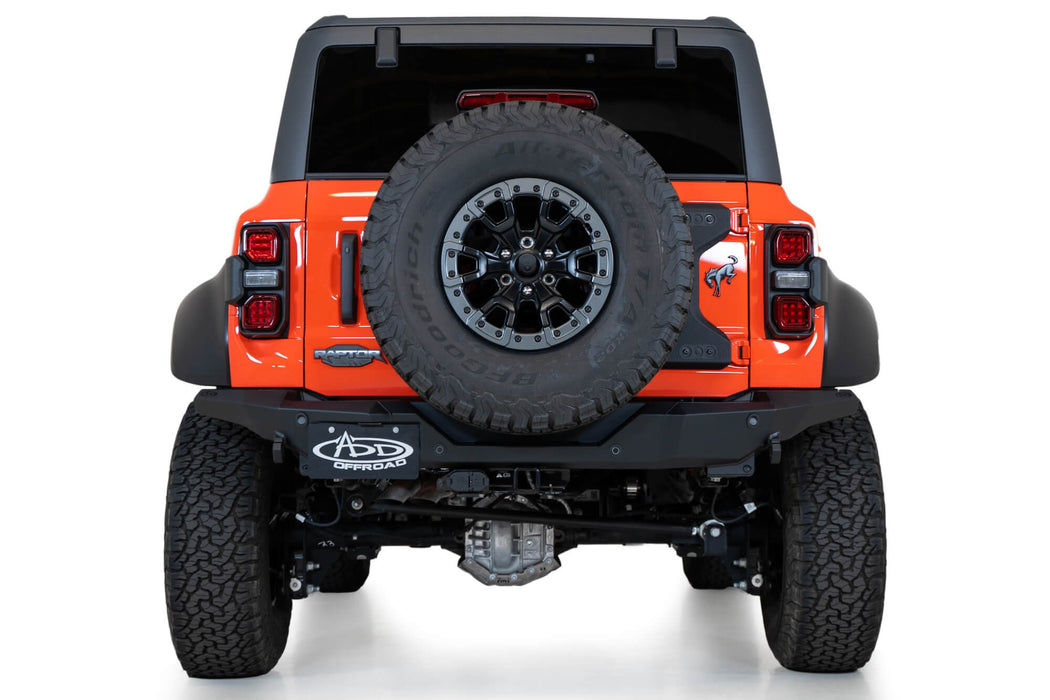 2022 - 2023 Ford Bronco Raptor Rock Fighter Rear Bumper, view 7