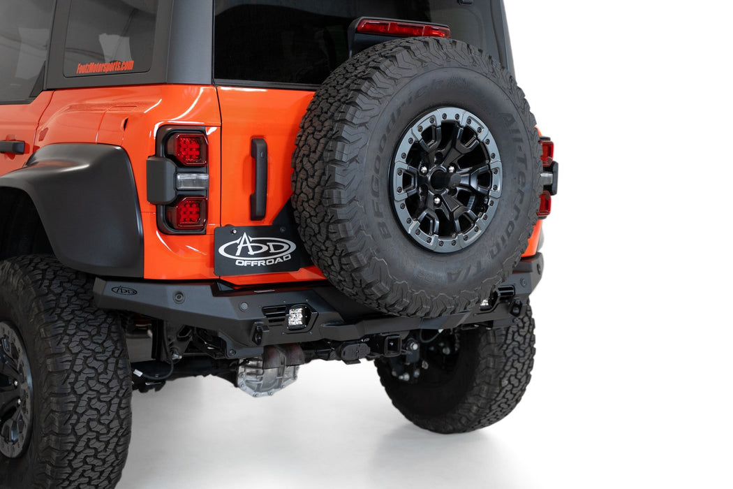 2022 - 2023 Ford Bronco Raptor Bomber Rear Bumper, view 2