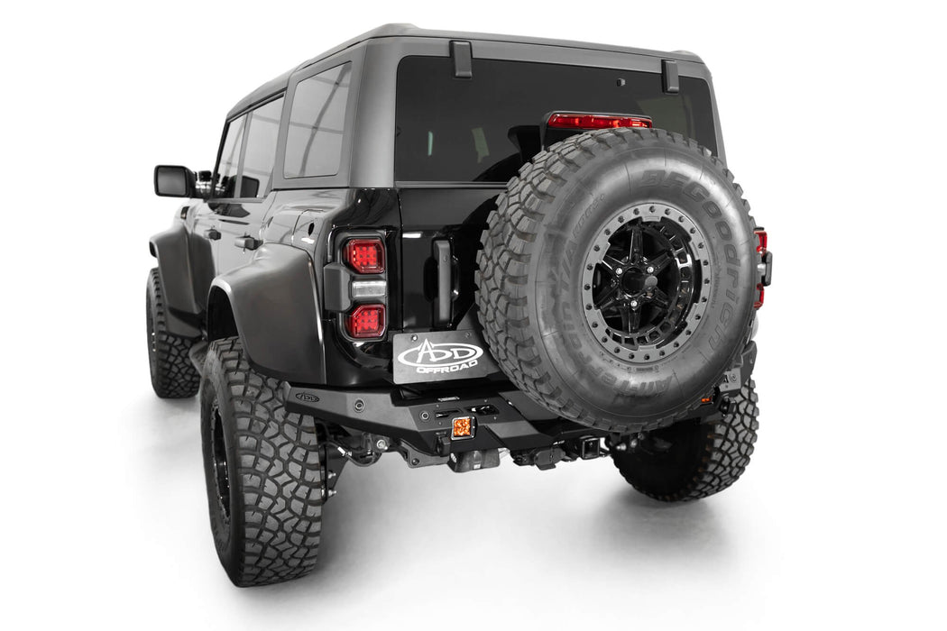 Ford Bronco Raptor Phantom Rear Bumper, view 3