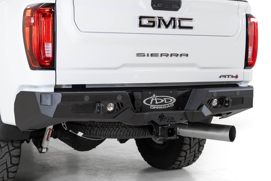 2020 - 2023 Chevy/GMC 2500/3500 Bomber HD Rear Bumper, view 4