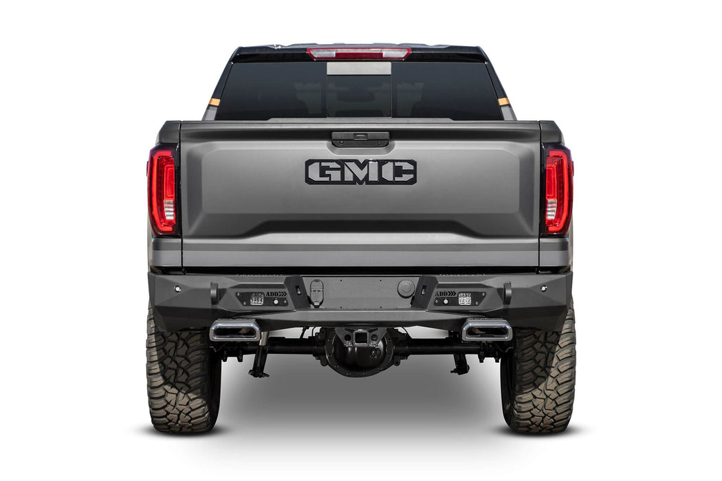 2019 - 2022 Chevy/GMC 1500 Stealth Fighter Rear Bumper, view 3