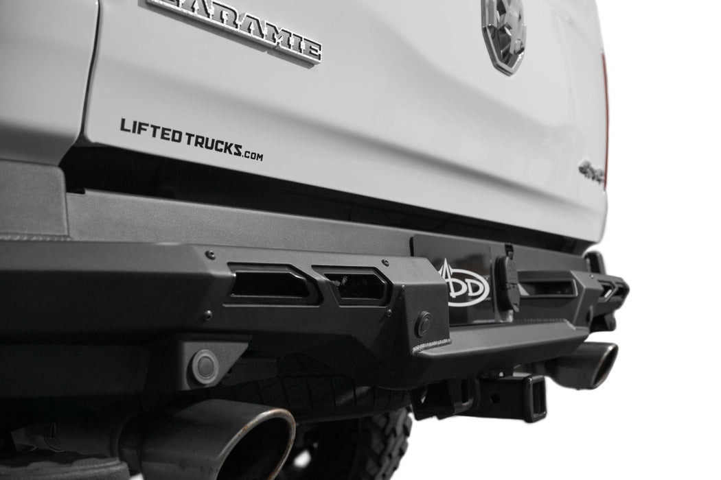 2019-2024 RAM 1500 Black Label Rear Bumper, view 2