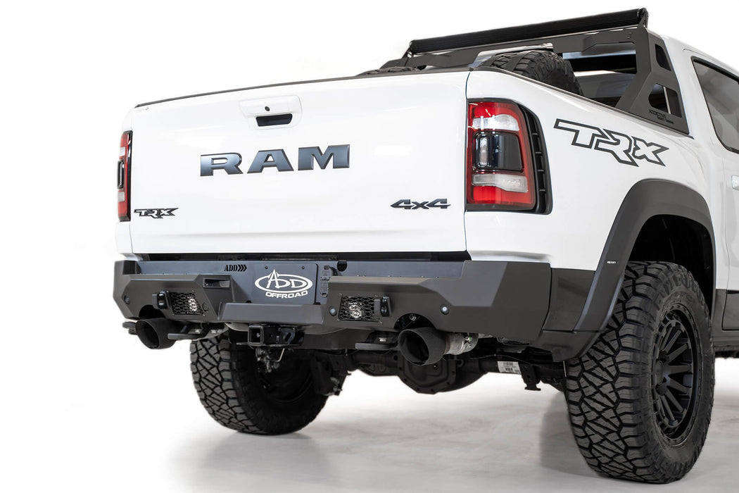 2021 - 2023 RAM 1500 TRX Stealth Fighter Rear Bumper, view 4