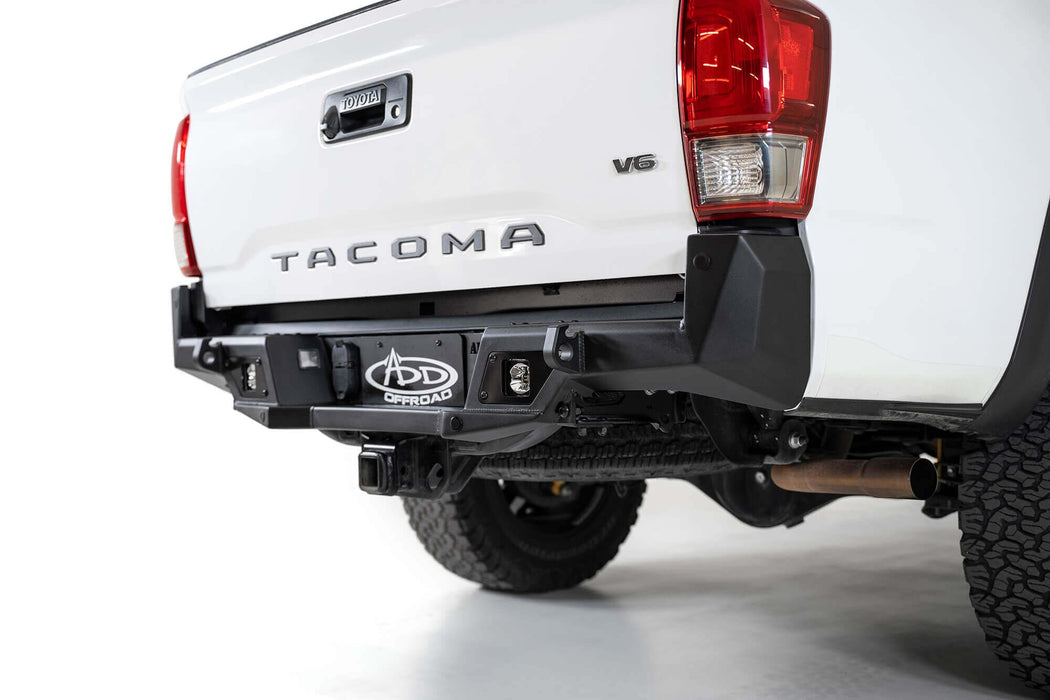 2016 - 2023 Toyota Tacoma Stealth Fighter Rear Bumper, view 2