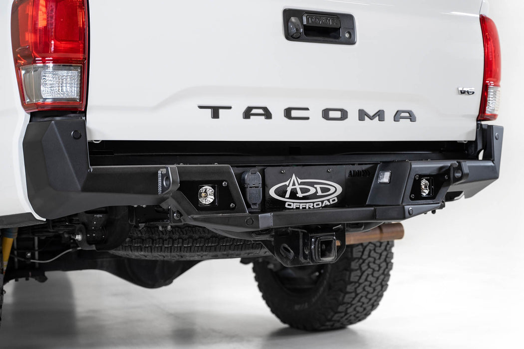 2016 - 2023 Toyota Tacoma Stealth Fighter Rear Bumper, view 4
