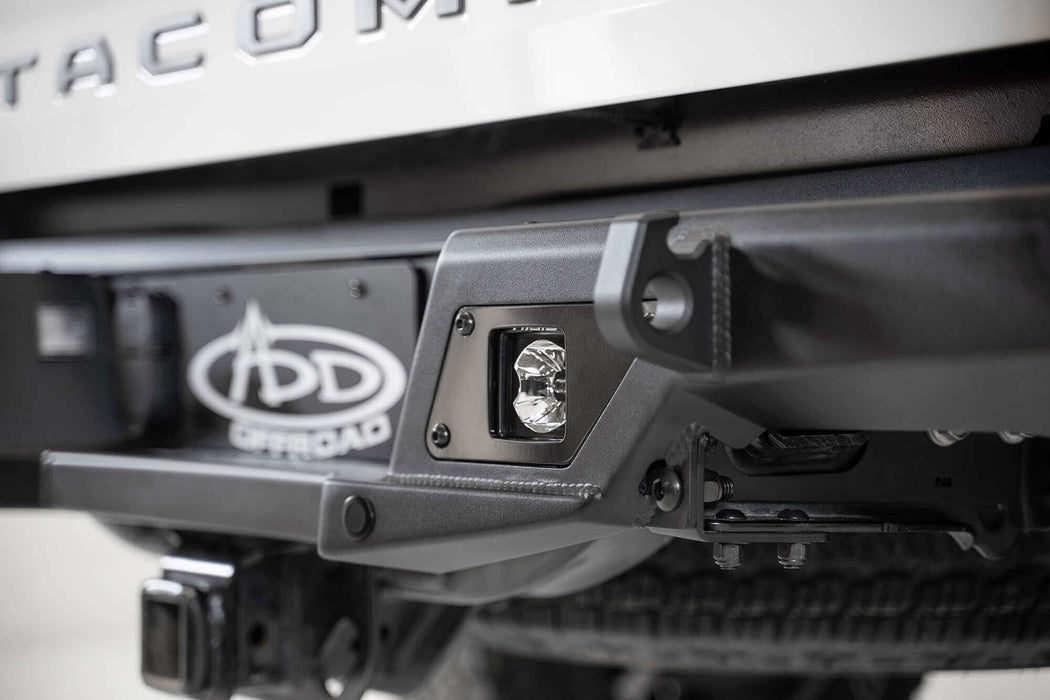 2016 - 2023 Toyota Tacoma Stealth Fighter Rear Bumper, view 5
