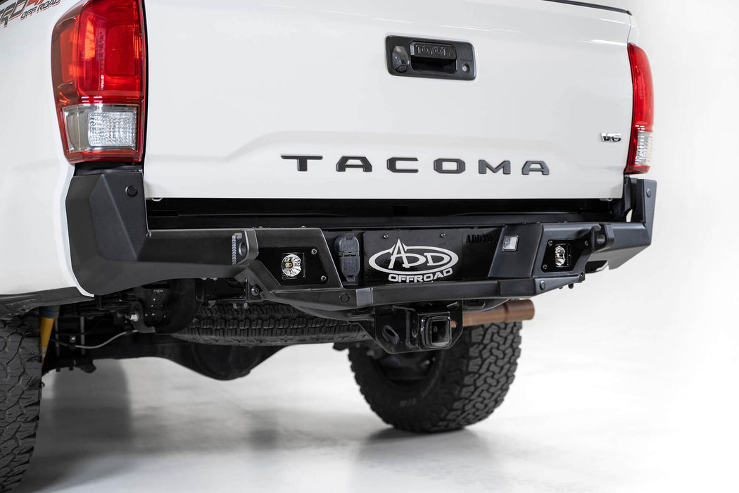 2016 - 2023 Toyota Tacoma Stealth Fighter Rear Bumper, view 7