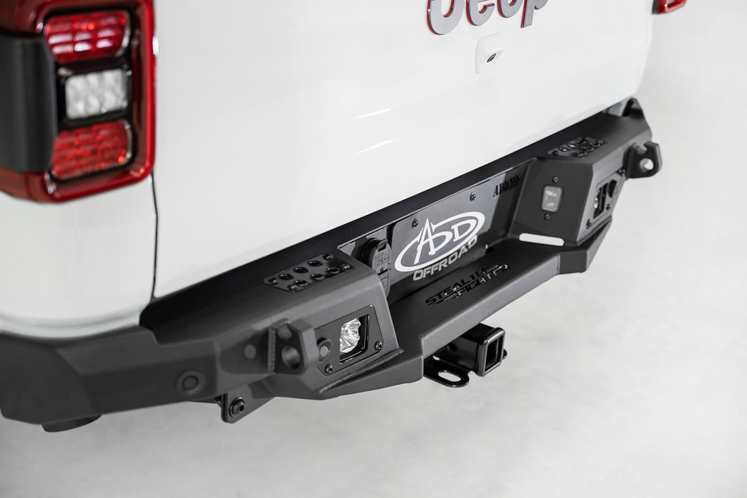2020 - 2023 Jeep Gladiator JT Stealth Fighter Rear Bumper, view 3
