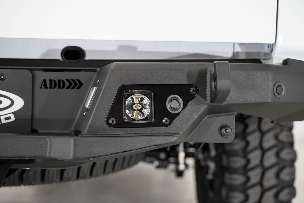 2020 - 2023 Jeep Gladiator JT Stealth Fighter Rear Bumper, view 7