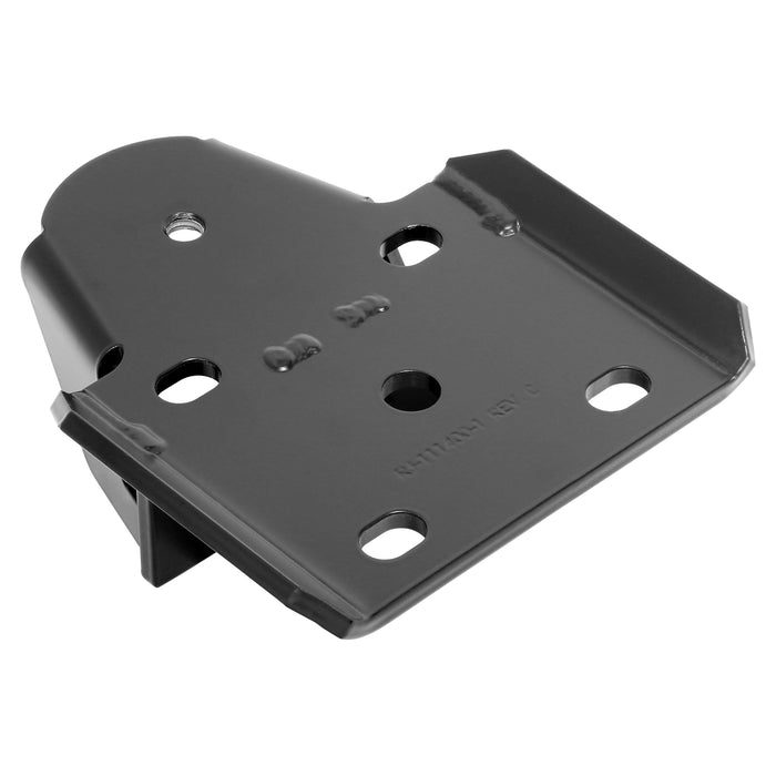 RockJock HD Leaf Spring Plate, XJ Cherokee Rear, For Use w/ 2 1/2 in. Springs, Incl. integral bump stop mount