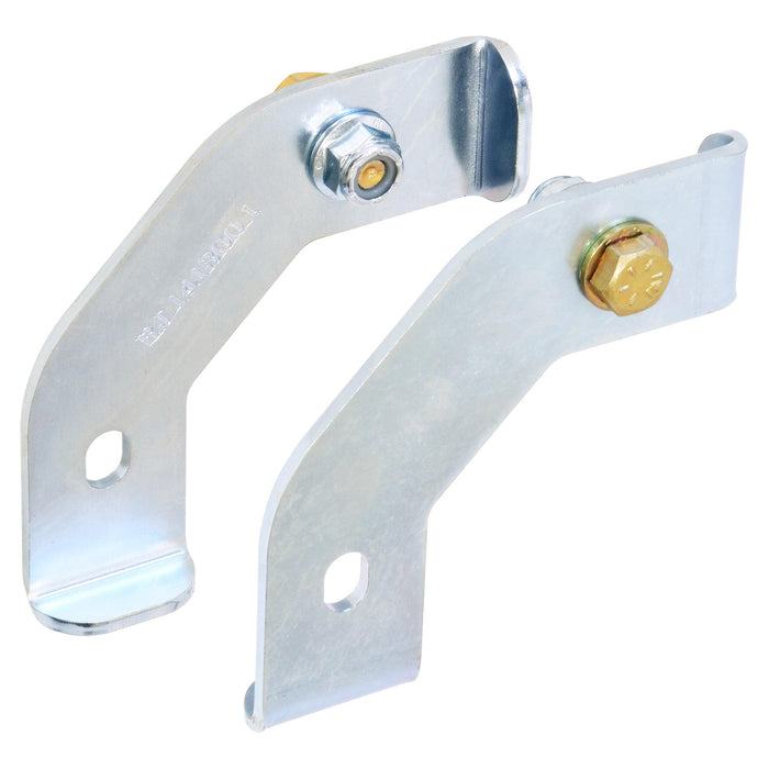 RockJock Brake Line Relocation Bracket Kit, JL/JT Front, Pair