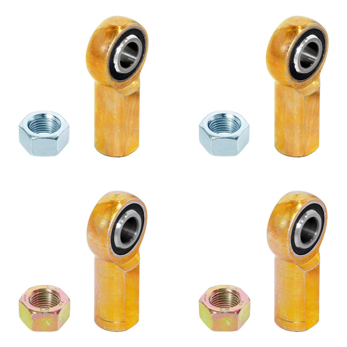 RockJock Adjustable Sway Bar End Link Rod End Pack for JT Rear w/ Antirock