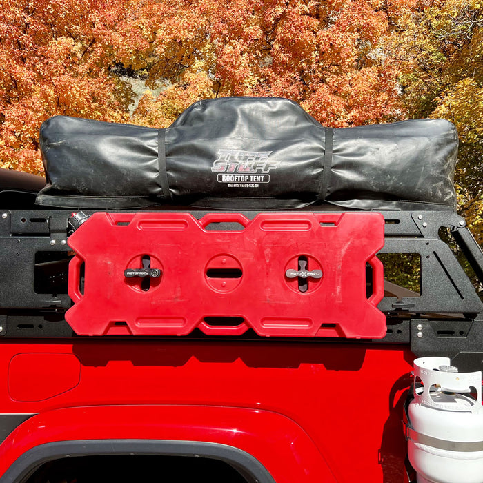 Overland Rack Flip Up Sides Rock Slide Engineering