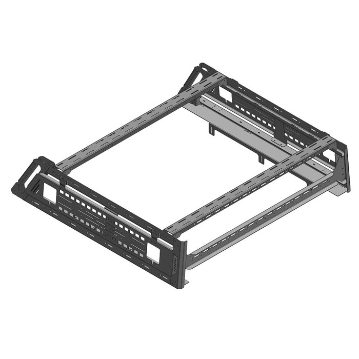 Tacoma Short Bed Overland Deluxe Rack Kit For 15-22 Toyota Tacoma Rock Slide Engineering