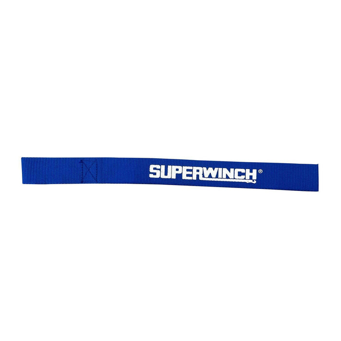 Superwinch Clevis Flag with Logo | 1 in x 12 in Hand Saver Strap | P/N S103138-01